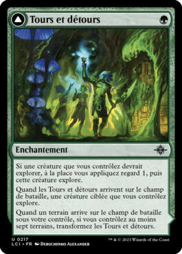 Tours et détours -> Labyrinthe mycoi?de - Les cavernes oubliées d'Ixalan
