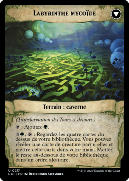 Labyrinthe mycoi?de - Les cavernes oubliées d'Ixalan
