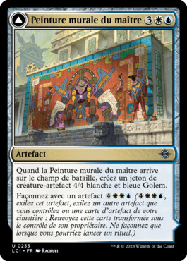 Peinture murale du maître -> Manufacture du maître - Les cavernes oubliées d'Ixalan