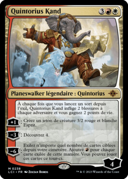 Quintorius Kand - Les cavernes oubliées d'Ixalan