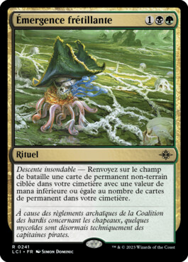 Émergence frétillante - Les cavernes oubliées d'Ixalan