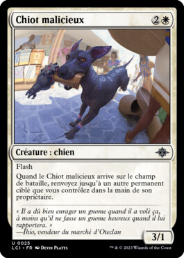 Chiot malicieux - Les cavernes oubliées d'Ixalan