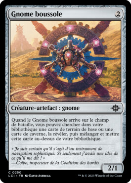 Gnome boussole - Les cavernes oubliées d'Ixalan