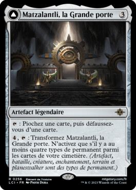 Matzalantli, la Grande porte -> Le Noyau - Les cavernes oubliées d'Ixalan