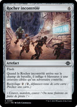 Rocher incontrôlé - Les cavernes oubliées d'Ixalan