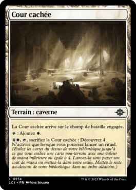 Cour cachée - Les cavernes oubliées d'Ixalan