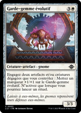 Garde-gemme évolutif - Les cavernes oubliées d'Ixalan