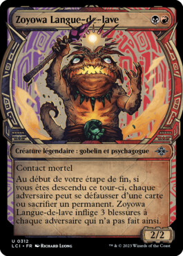 Zoyowa Langue-de-lave - Les cavernes oubliées d'Ixalan