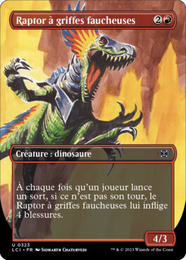 Raptor à griffes faucheuses - Les cavernes oubliées d'Ixalan