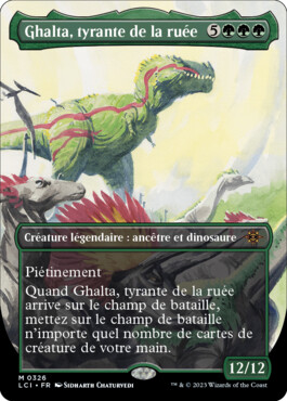 Ghalta, tyrante de la ruée - Les cavernes oubliées d'Ixalan