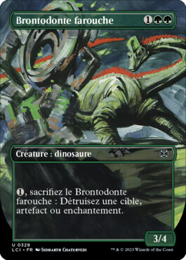 Brontodonte farouche - Les cavernes oubliées d'Ixalan