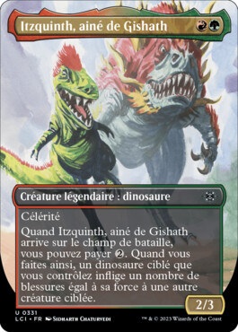 Itzquinth, ainé de Gishath - Les cavernes oubliées d'Ixalan