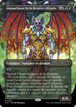 Annonciateur de la dernière offrande - Les cavernes oubliées d'Ixalan