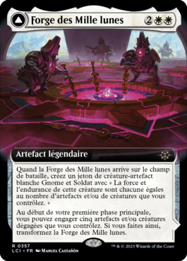 Forge des Mille lunes -> Baraquement des Mille - Les cavernes oubliées d'Ixalan