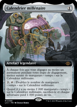 Calendrier millénaire - Les cavernes oubliées d'Ixalan