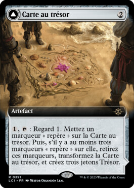 Carte au trésor -> Crique au trésor - Les cavernes oubliées d'Ixalan