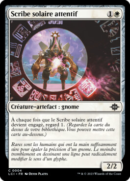 Scribe solaire attentif - Les cavernes oubliées d'Ixalan