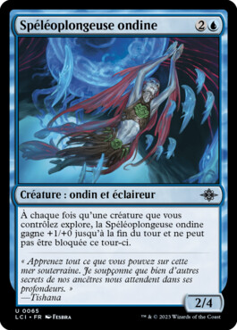 Spéléoplongeuse ondine - Les cavernes oubliées d'Ixalan