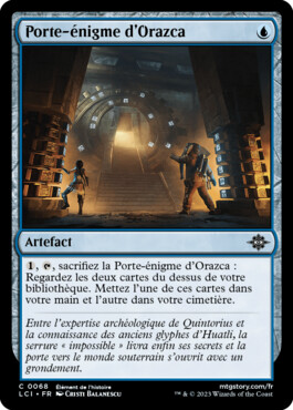 Porte-énigme d'Orazca - Les cavernes oubliées d'Ixalan