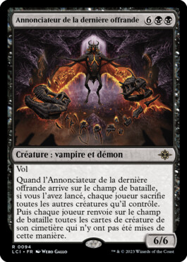 Annonciateur de la dernière offrande - Les cavernes oubliées d'Ixalan