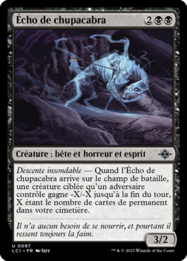 Écho de chupacabra - Les cavernes oubliées d'Ixalan