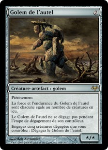 Golem de l'autel - Coucheciel