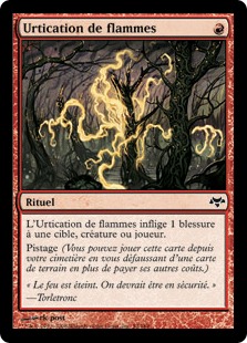 Urtication de flammes - Coucheciel