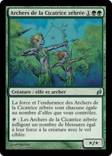 Archers de la Cicatrice zébrée - Lorwyn