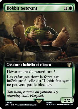 Hobbit festoyant - Le Seigneur des Anneaux : chroniques de la Terre du Milieu Commander