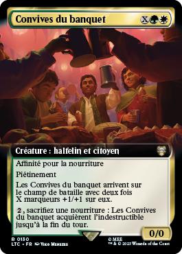 Convives du banquet - Le Seigneur des Anneaux : chroniques de la Terre du Milieu Commander