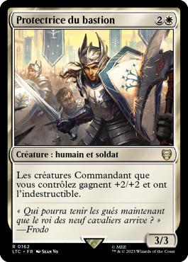 Protectrice du bastion - Le Seigneur des Anneaux : chroniques de la Terre du Milieu Commander