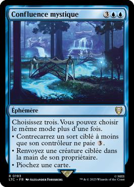 Confluence mystique - Le Seigneur des Anneaux : chroniques de la Terre du Milieu Commander