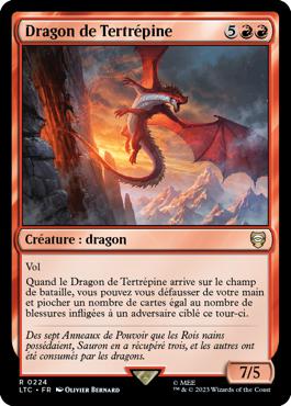 Dragon de Tertrépine - Le Seigneur des Anneaux : chroniques de la Terre du Milieu Commander
