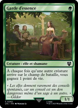 Garde d'essence - Le Seigneur des Anneaux : chroniques de la Terre du Milieu Commander