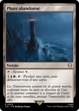 Phare abandonné - Le Seigneur des Anneaux : chroniques de la Terre du Milieu Commander