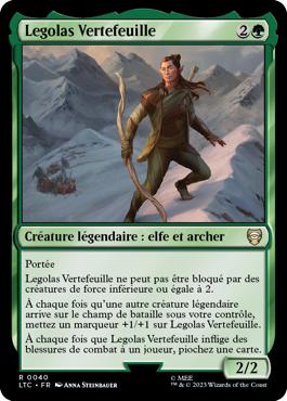 Legolas Vertefeuille - Le Seigneur des Anneaux : chroniques de la Terre du Milieu Commander