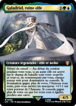 Galadriel, reine elfe - Le Seigneur des Anneaux : chroniques de la Terre du Milieu Commander