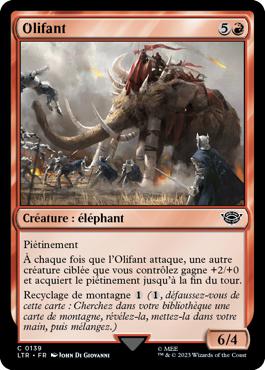 Olifant - Le Seigneur des Anneaux : chroniques de la Terre du Milieu