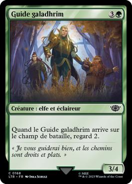 Guide galadhrim - Le Seigneur des Anneaux : chroniques de la Terre du Milieu