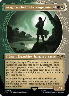 Aragorn, chef de la compagnie - Le Seigneur des Anneaux : chroniques de la Terre du Milieu