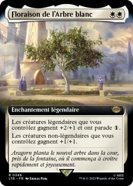 Floraison de l'Arbre blanc - Le Seigneur des Anneaux : chroniques de la Terre du Milieu