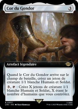 Cor du Gondor - Le Seigneur des Anneaux : chroniques de la Terre du Milieu