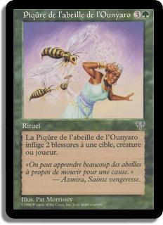 Piqûre de l'abeille de l'Ounyaro - Mirage