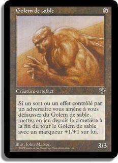 Golem de sable - Mirage