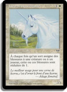 Licorne bienveillante - Mirage