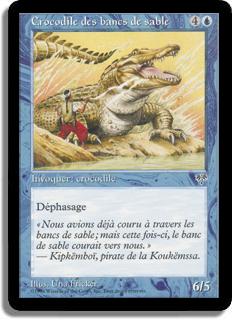 Crocodile des bancs de sable - Mirage