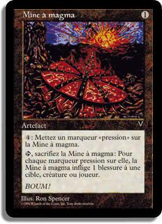 Mine à magma - Visions