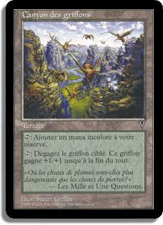 Canyon des griffons - Visions