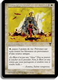 Aura de droiture - Visions