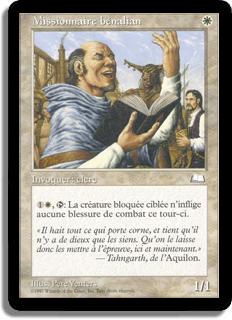 Missionnaire bénalian - Aquilon